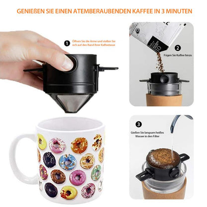 Stainless Steel Coffee Filter Mug