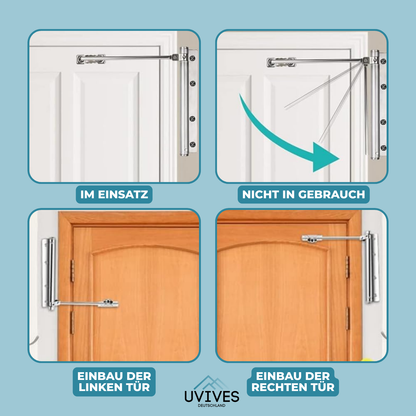 Self-Closing Door Mechanism – SafeClose Feature