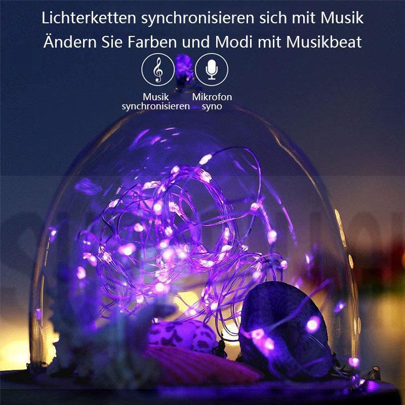 Smart Christmas LED String Lights with App Control