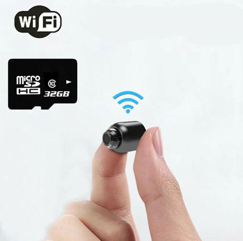 Compact WiFi Camera with 1080P Video, Night Vision, Clear Audio - UK