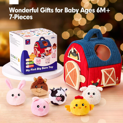 Soft Farm Animal Playset for Engaging Learning