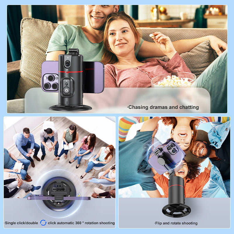 Hands-Free 360° Gimbal with Advanced Face Tracking