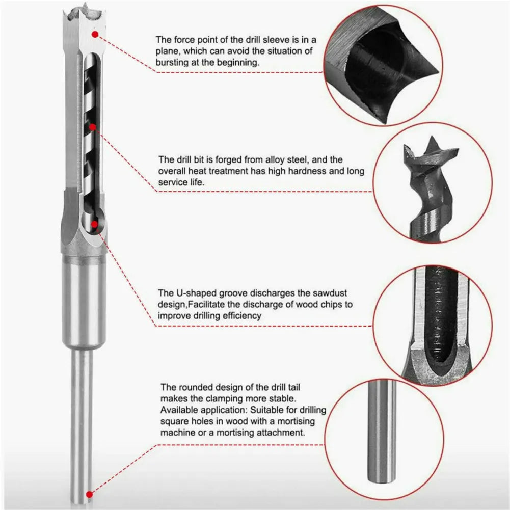 Precision Drill Bit Set (4-Piece Collection)