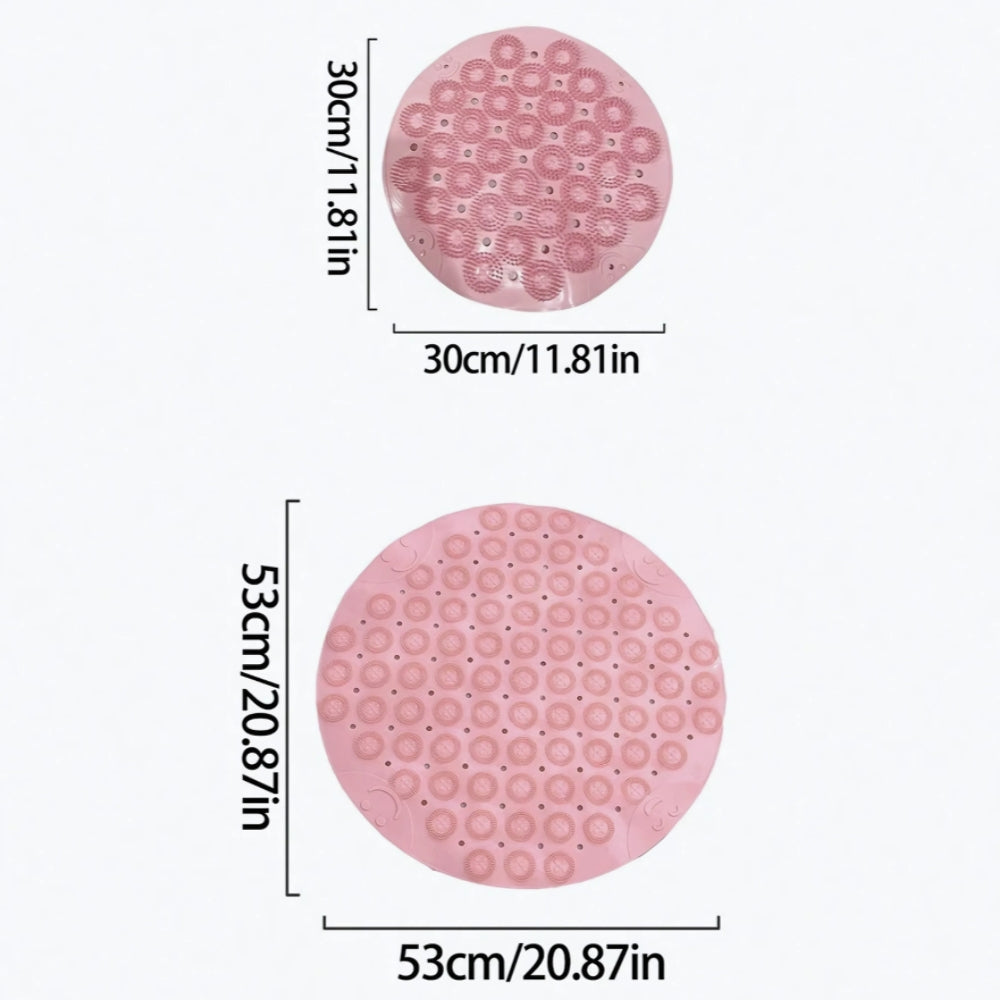 ComfortGuard Round Anti-Slip Bath Mat