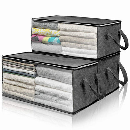 Compact Folding Storage Organizer for Clothes - 58x31x30 cm
