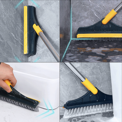 Dual-Action Floor Cleaner Brush