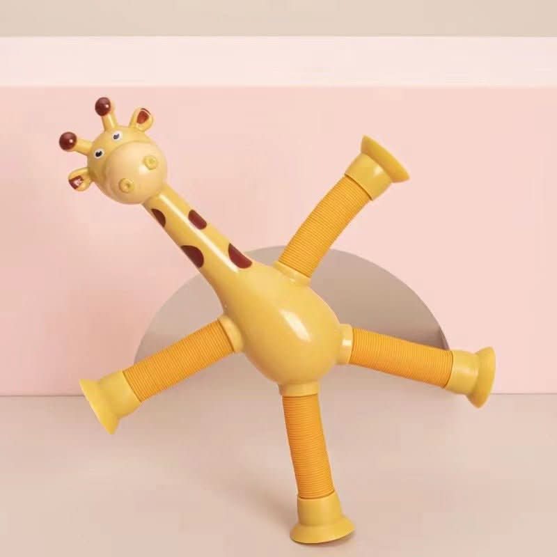 Expandable Suction Cup Toy for Creative Kids – FlexiGiraffe Design