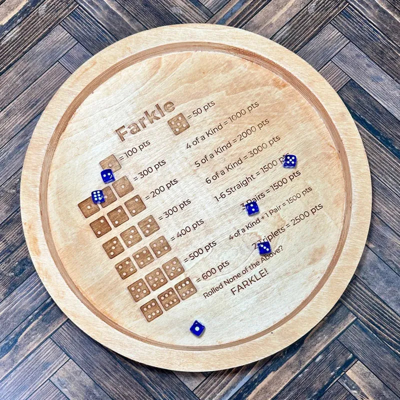 Farkle Dice Organizer Tray