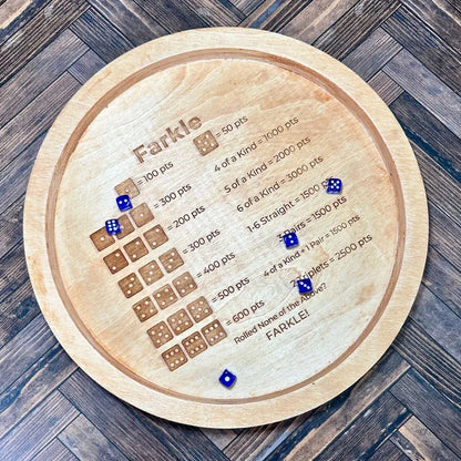 Farkle Dice Organizer Tray