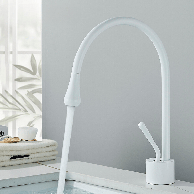 Brass Sink Mixer Tap for Hot and Cold Water