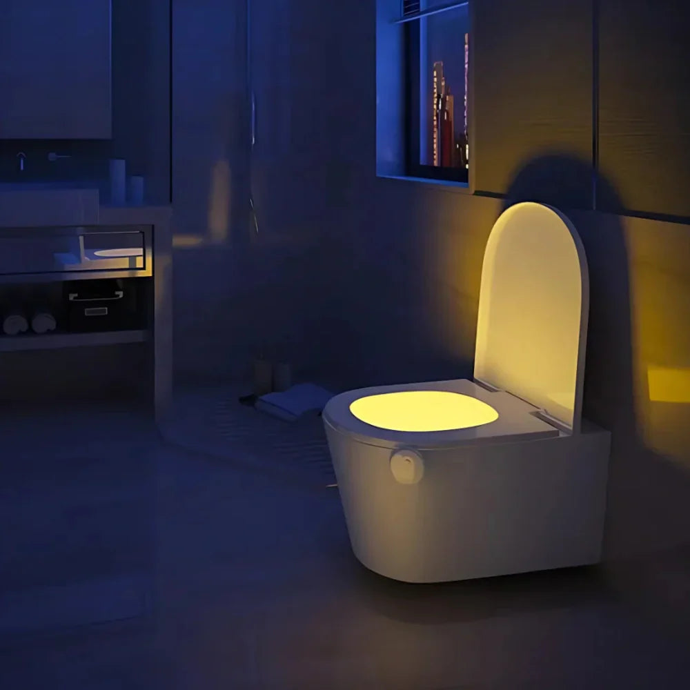 LED Night Light for Bathroom Toilet with Color Changing Feature