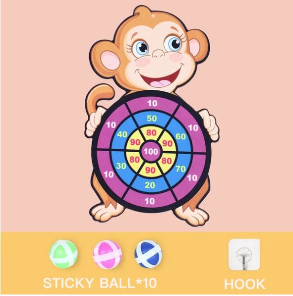 Family Fun with Animal Dart Game StickShot