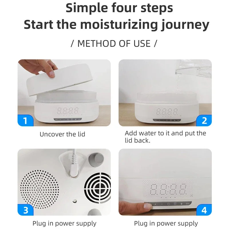 All-in-One Mist Humidifier and Bluetooth Speaker