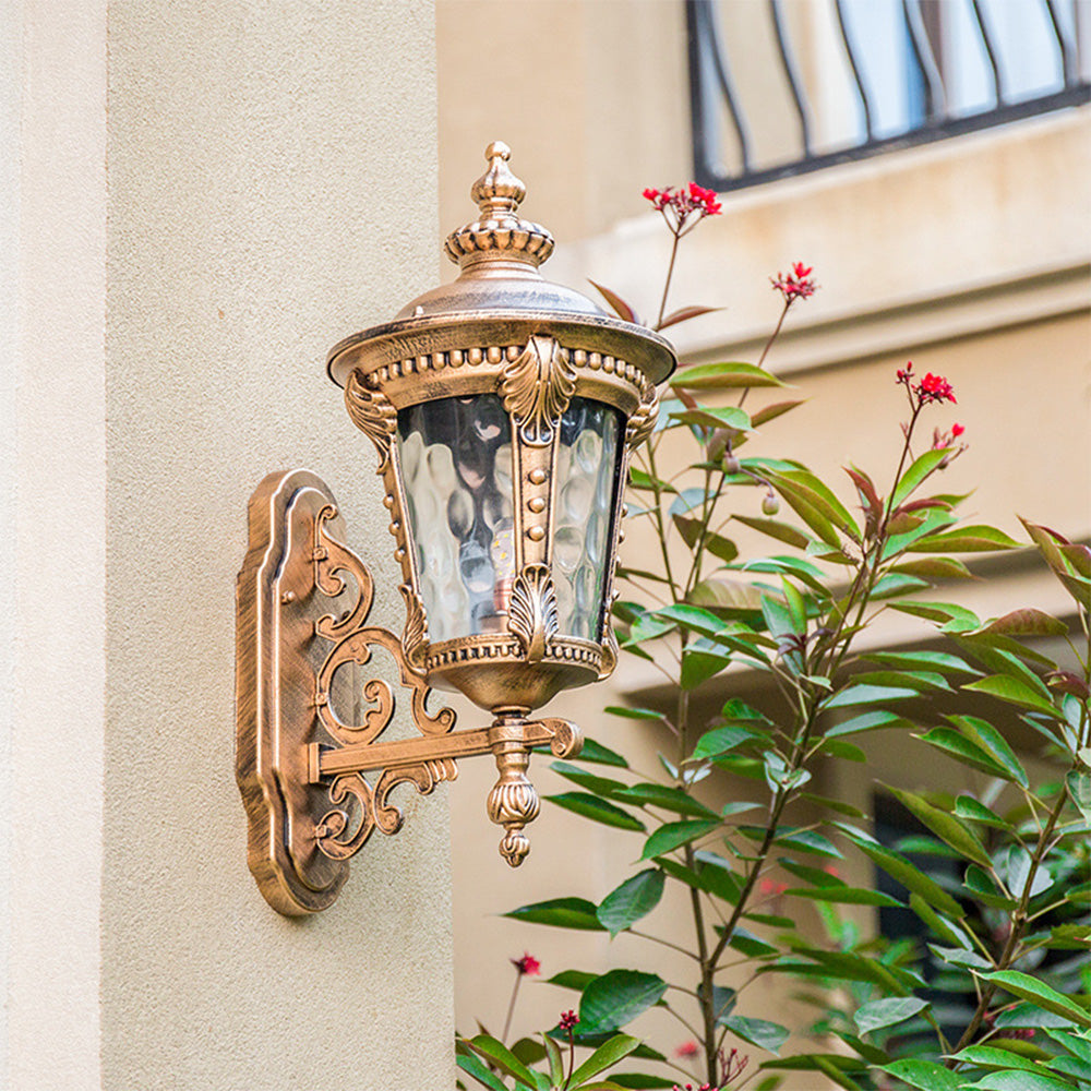 Traditional-Style Outdoor Wall Light for Exterior Illumination