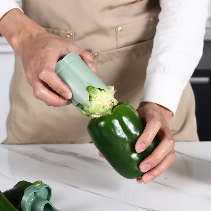 Dual-Function Fruit and Veggie Corer Tool