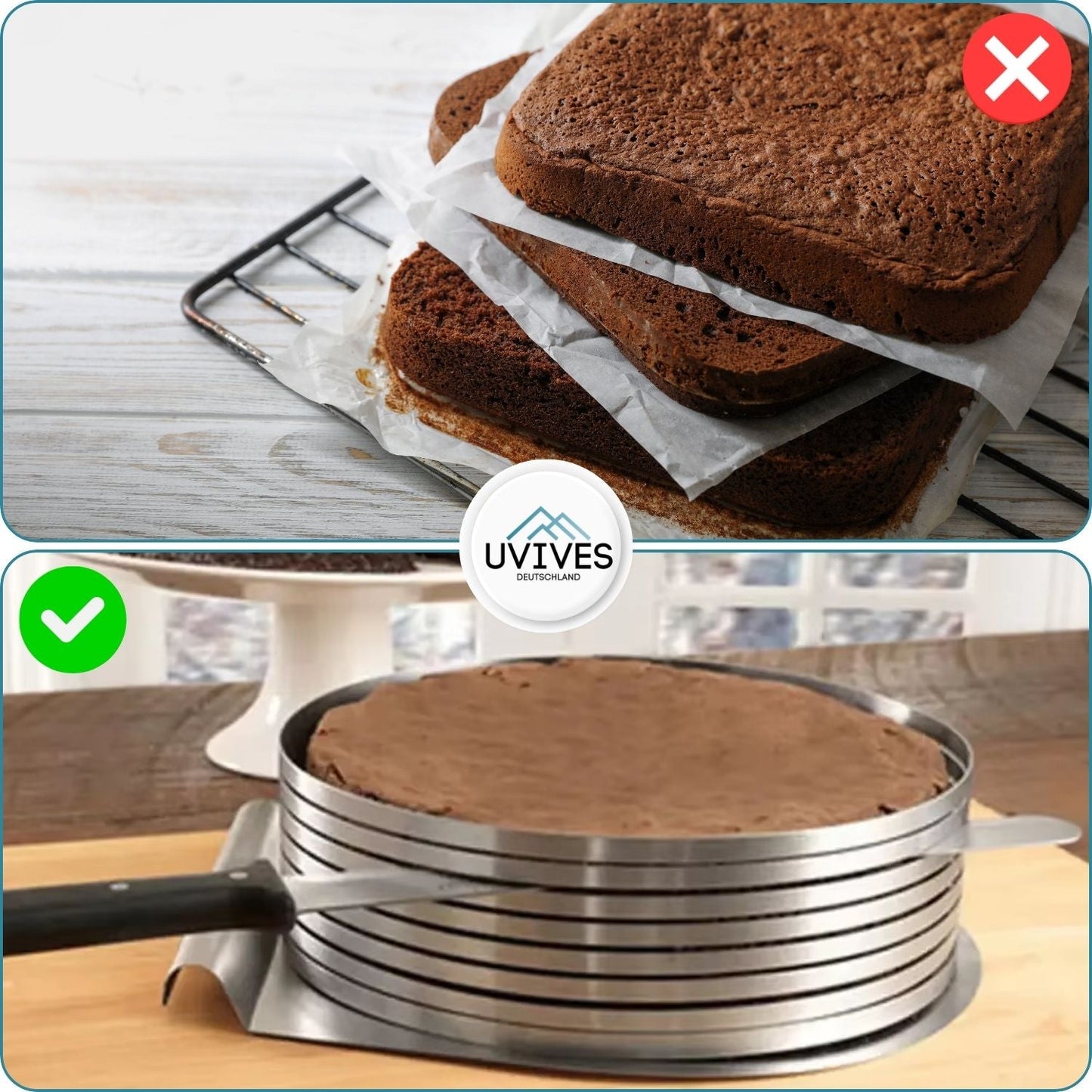 Adjustable Stainless Steel Cake Cutter