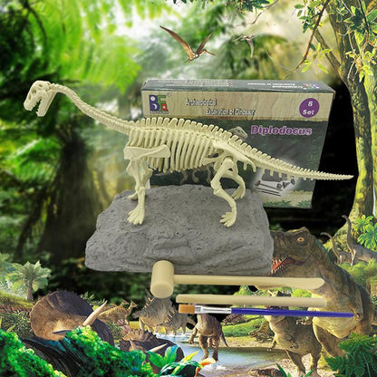 Archaeological Dinosaur Figure Toy for Kids