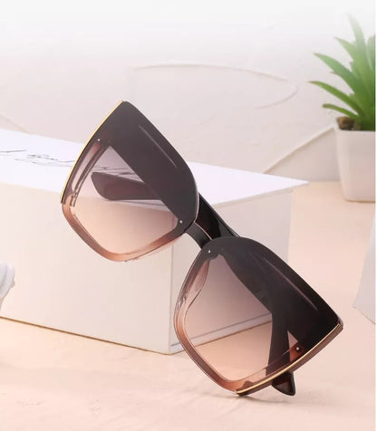 Trendy Square Sunglasses in Retro Style