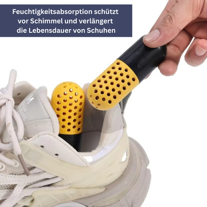 Odor-Free Capsule for Moisture Control in Footwear