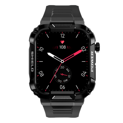 Robust Smartwatch with Health Monitor – Shock Resistant and Waterproof