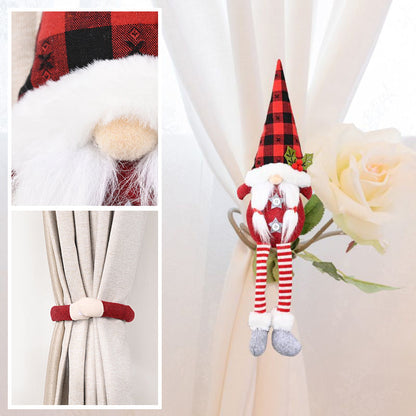 Festive Curtain Clips - Whimsical Holiday Decor