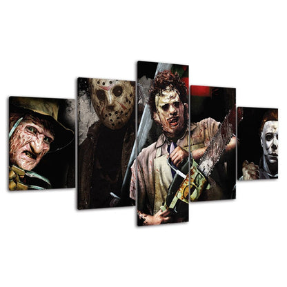 Stunning 5-Piece Canvas Art Set for Unique Spaces