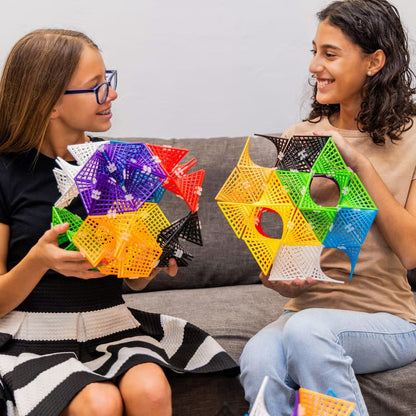 Hyperbolic Building Toy for Creative Play