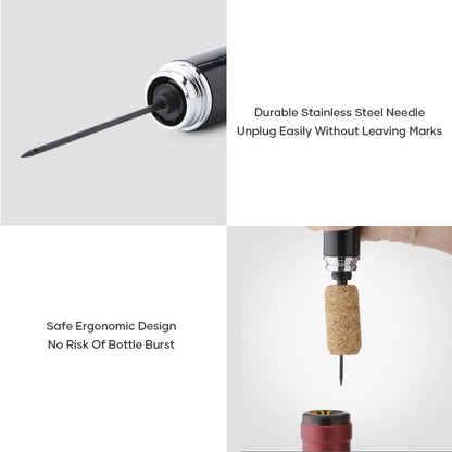 Wine Opener with Air Pump Mechanism