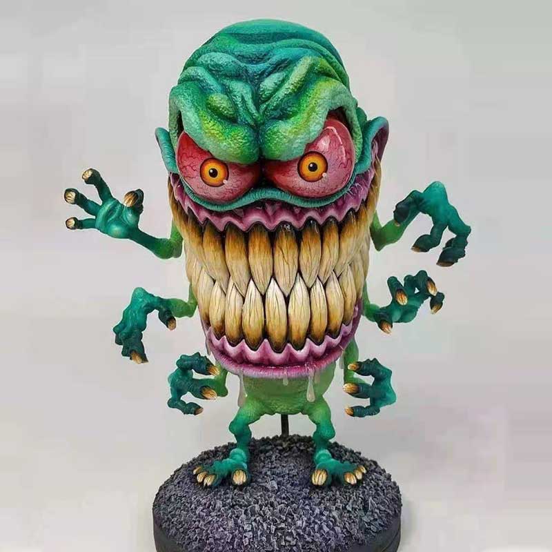 Large Monster Figurines with Open Mouth - Decorative Statues