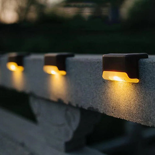 Illuminate Your Garden with Solar-Powered Stair Lighting