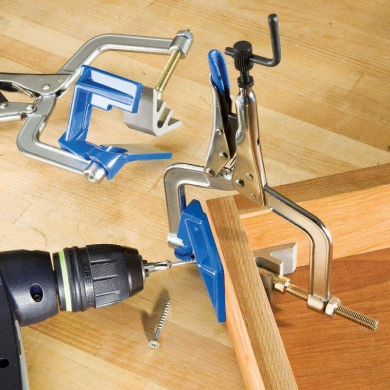 Precision 90-Degree Angle Clamp and T-Support System