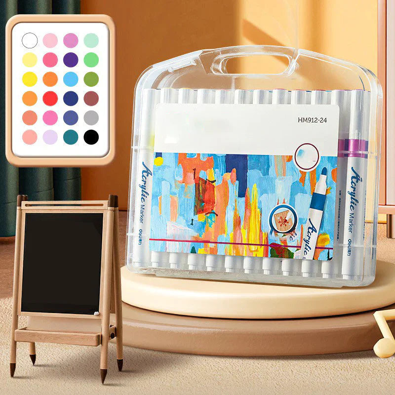 Vibrant Acrylic Paint Markers for Creative Expression