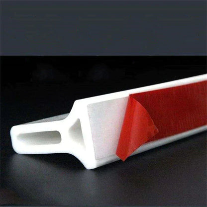 Water-Repellent Silicone Barrier for Showers
