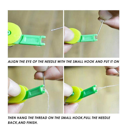 Effortless Needle Threading Tool for Seamless Sewing