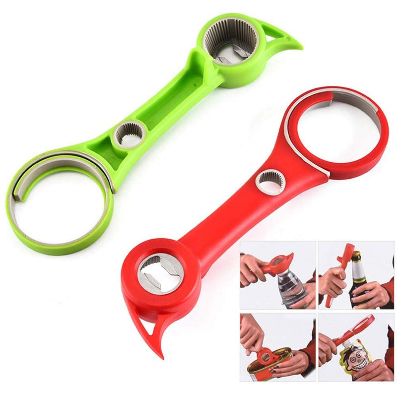 Multifunctional Can Opener with 6 Functions