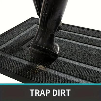 Elegant Dirt Guard Welcome Mat for Home and Patio