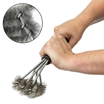 18-Inch Versatile Grill Cleaning Brush | CleanSweep Pro