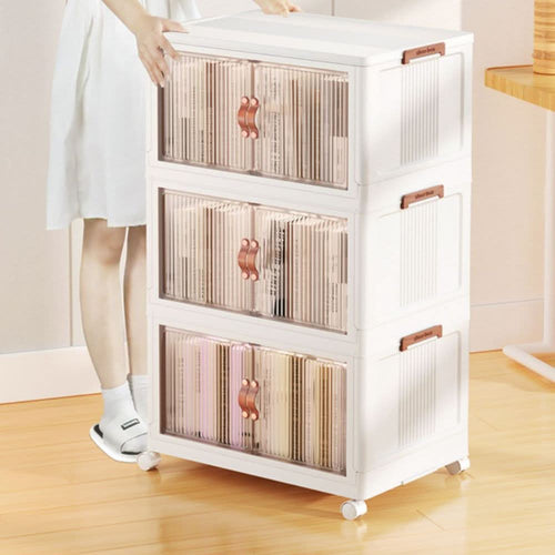 Stackable Storage Bins for Organizing Supplies