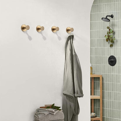 Utility Shower Hooks for Bathroom Towel Storage