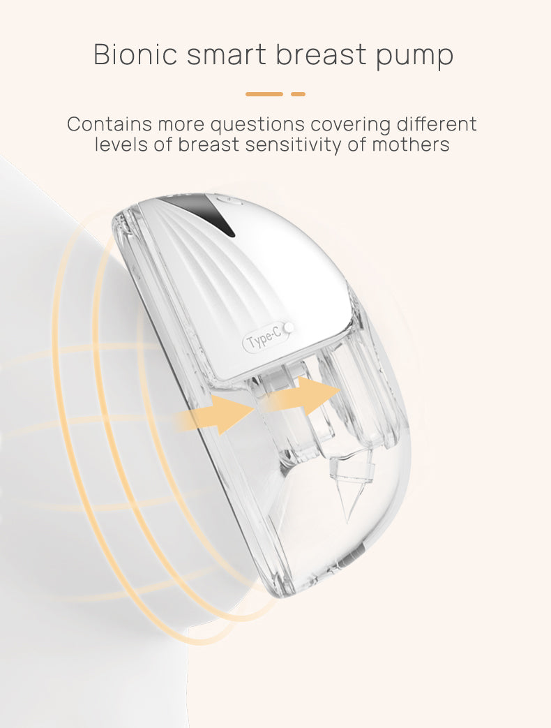 Portable Silent Breast Pump – Hands-Free Convenience