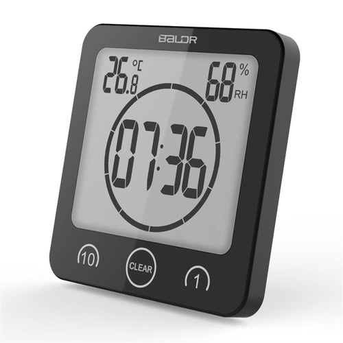 Waterproof Bathroom Clock - Reliable Timekeeping for Showers