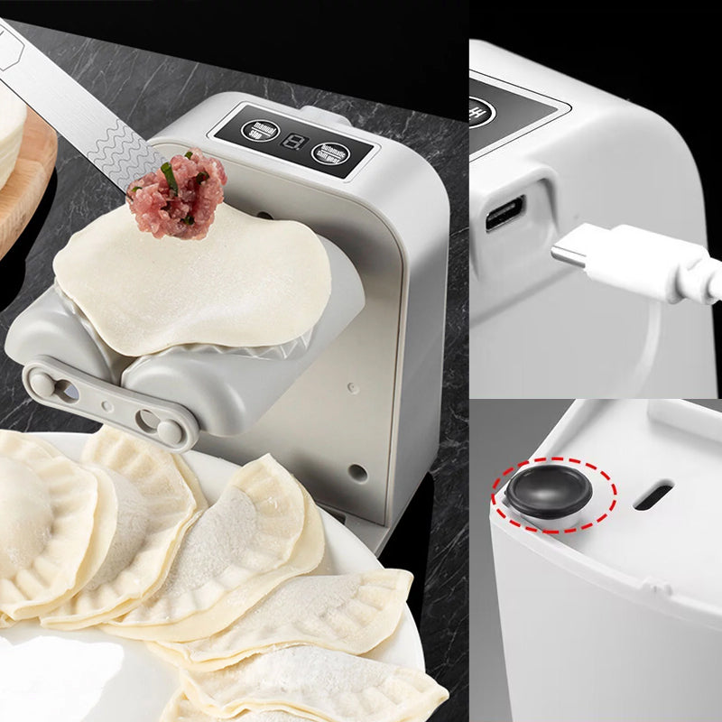 Electric Dumpling Maker with USB Charging – Automatic, 2 Speed Settings