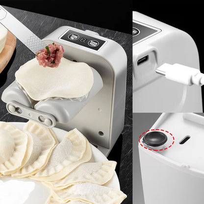 Electric Dumpling Maker with USB Charging – Automatic, 2 Speed Settings