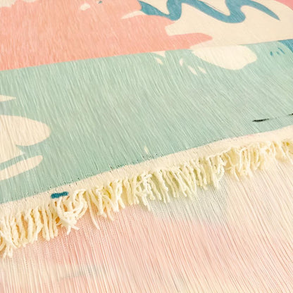Charming Pastel Sofa Protector