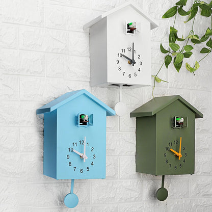 Traditional Wall Clock with Authentic Cuckoo Sound and Cheerful Ticks