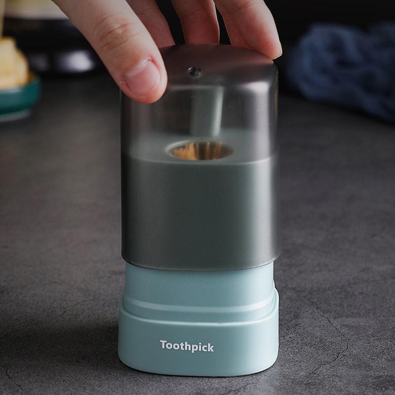 Toothpick Dispenser with Automatic Pop-up Feature