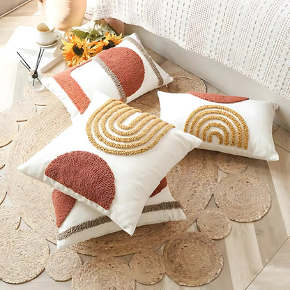 Chic Geometric Throw Pillow Cover for Stylish Interiors