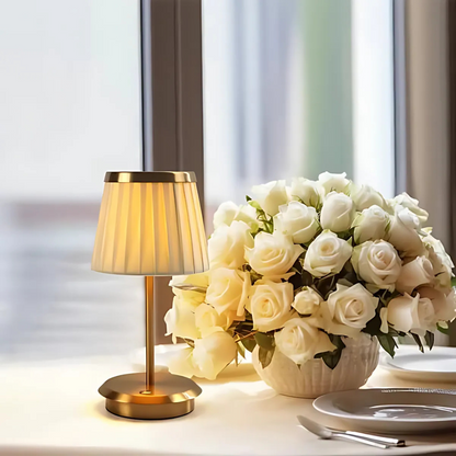 Portable LED Table Lamp with Rechargeable Battery