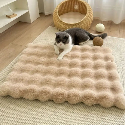 Cozy Bliss Faux Fur Pet Bed