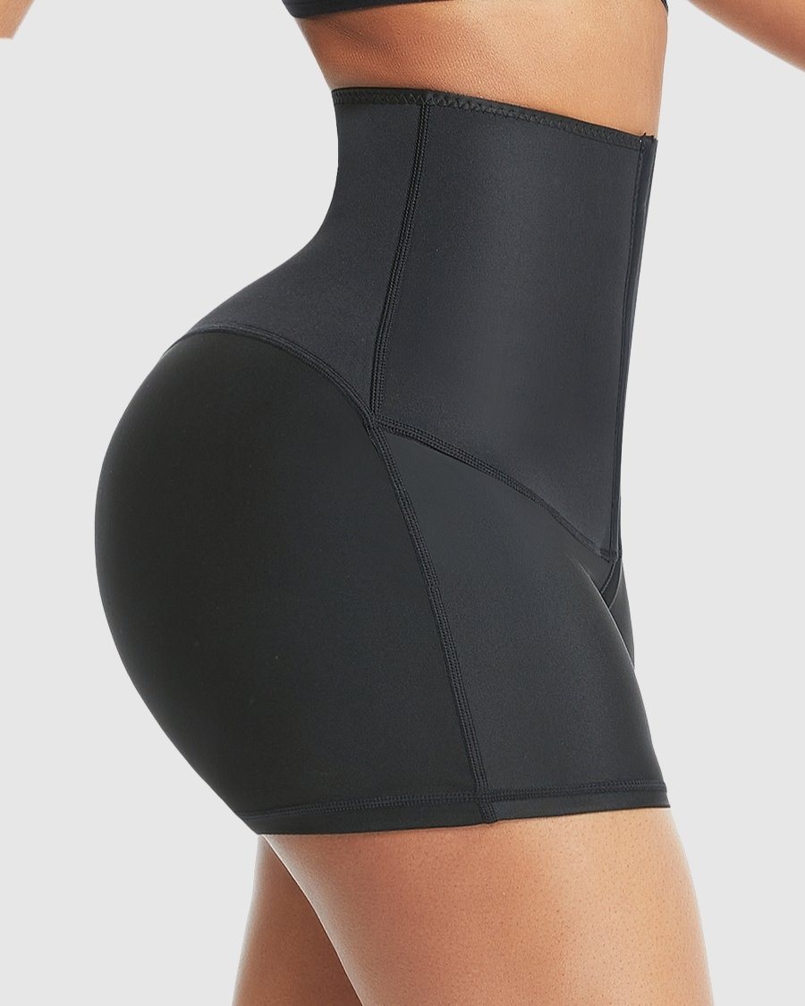 HeatWave Slimming Workout Shorts for Enhanced Sweat